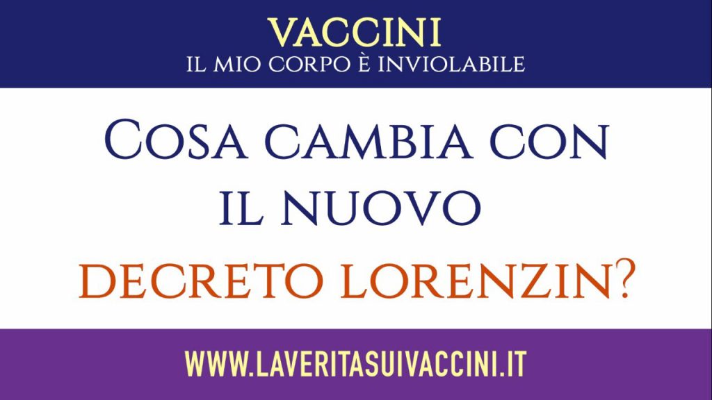 Giorgio Rosso spiega il nuovo decreto Lorenzin