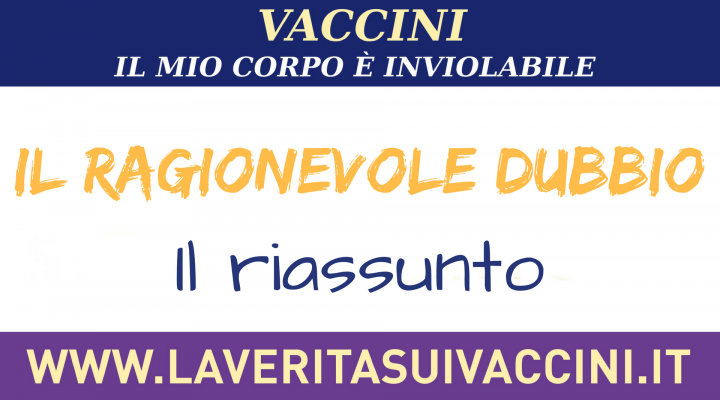 Il Ragionevole Dubbio – Il riassunto