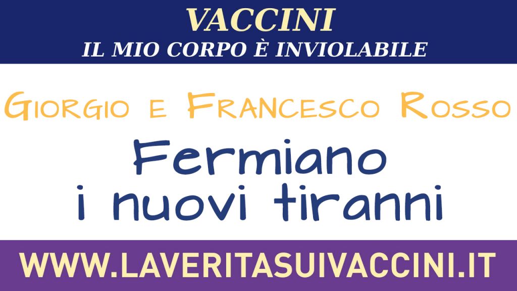 Giorgio e Francesco Rosso: fermiamo i nuovi tiranni