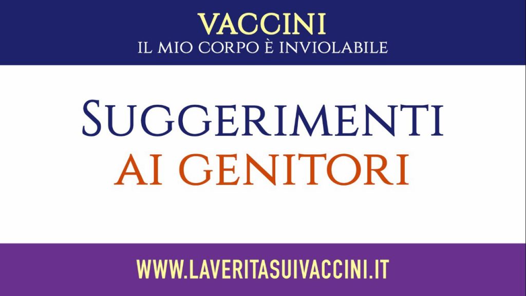 Vaccinazioni obbligatorie: suggerimenti ai genitori