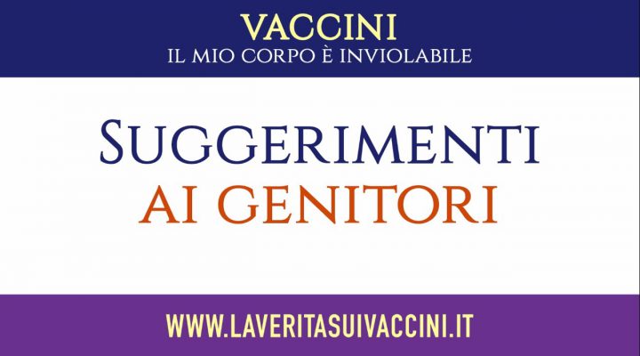 Vaccinazioni obbligatorie: suggerimenti ai genitori